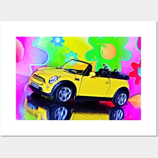 Surreal Mini Cabrio Posters and Art